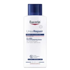 ® UreaRepair 5% Urea Feuchtigkeitslotion mit beruhigendem Duft – für raue, gespannte und sehr trockene Haut - Jetzt 20 % mit dem Code 20 sparen>Eucerin New