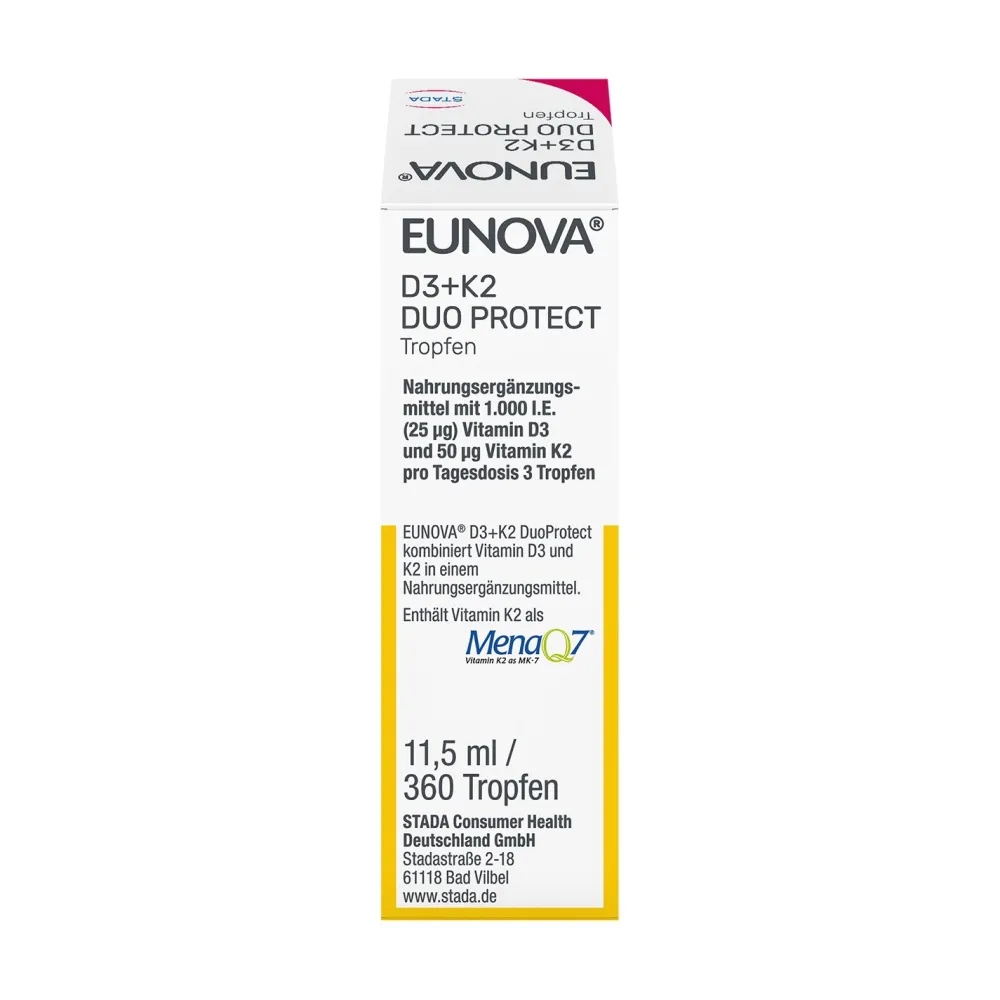 ® DuoProtect Vitamin D3+K2 1000 I.E./50 µg Tropfen|Eunova Outlet