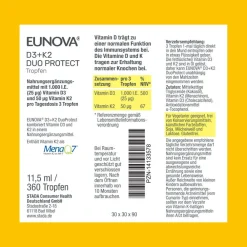 ® DuoProtect Vitamin D3+K2 1000 I.E./50 µg Tropfen|Eunova Outlet