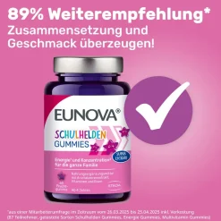 ® Schulhelden Gummies mit Eisen und Erdbeergeschmack + Schleichtier Hase GRATIS|Eunova Discount