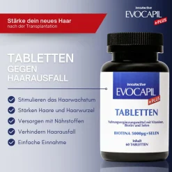 Evocapil Plus Vitamine gegen Haarausfall (Alopezie)| Discount