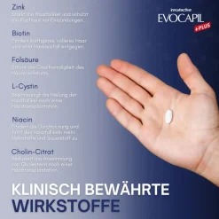 Evocapil Plus Vitamine gegen Haarausfall (Alopezie)| Discount
