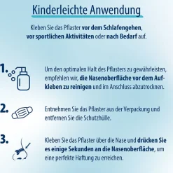 Evolsin® Anti Schnarch Nasenpflaster - Schnarchstopper für besseres Atmen bei Schnarchen, Sport oder Erkältung - WISSENSCHAFTLICH BESTÄTIGT - Effektiv schnarchen verhindern| Online