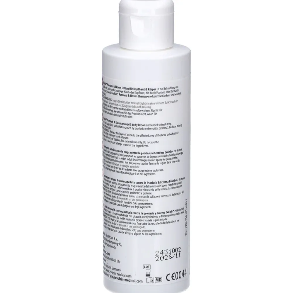 Evolsin Ekzem & Psoriasis Lotion für Kopfhaut und Körper> Best