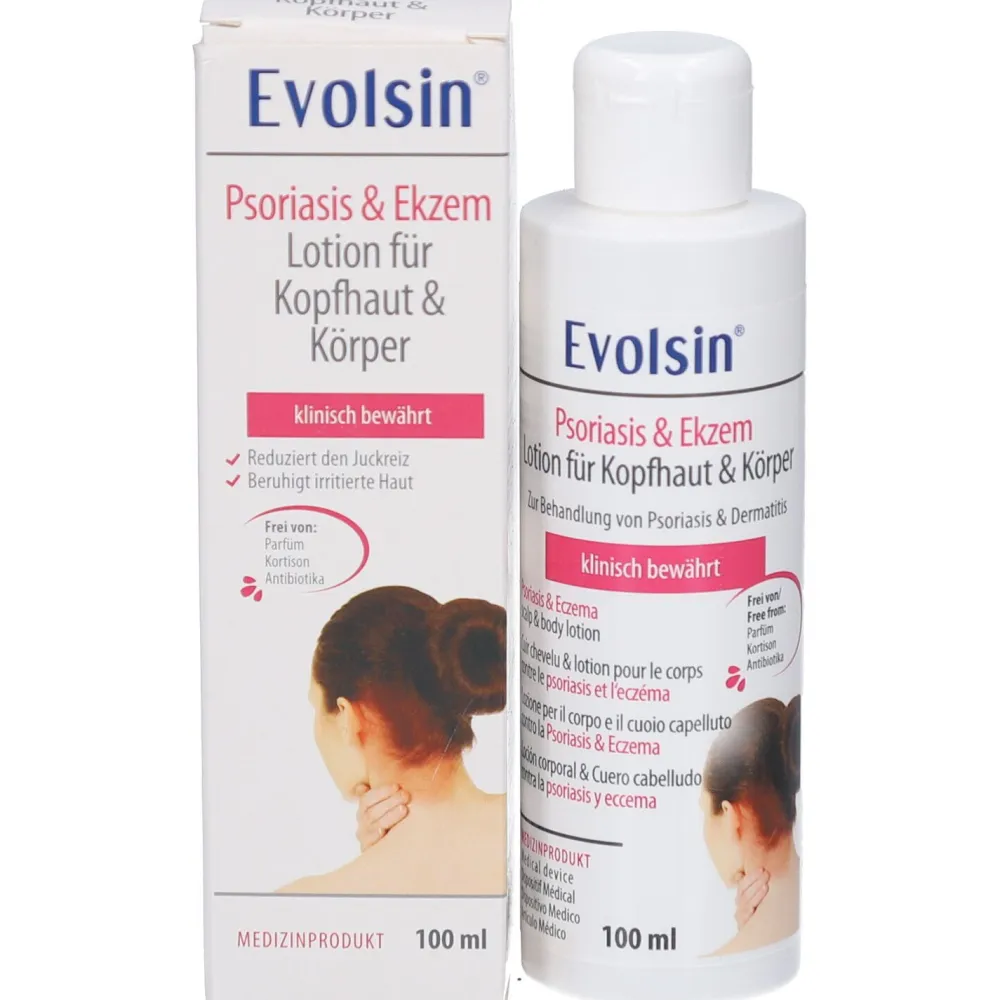 Evolsin Ekzem & Psoriasis Lotion für Kopfhaut und Körper> Best