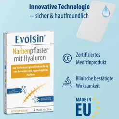 Evolsin Narbenpflaster mit Hyaluron><noscript><img width=