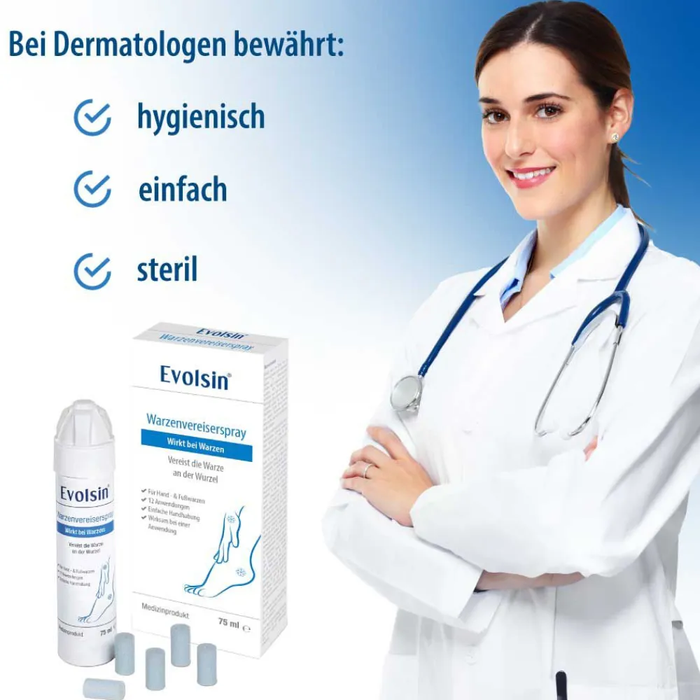 ® Warzenvereiser – Entfernung von Warzen und Dornwarzen sicher & effektiv|Evolsin Online
