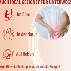 ® Wärmegürtel – Wärmeumschläge zur Linderung muskulärer Rückenschmerzen|Evolsin Discount