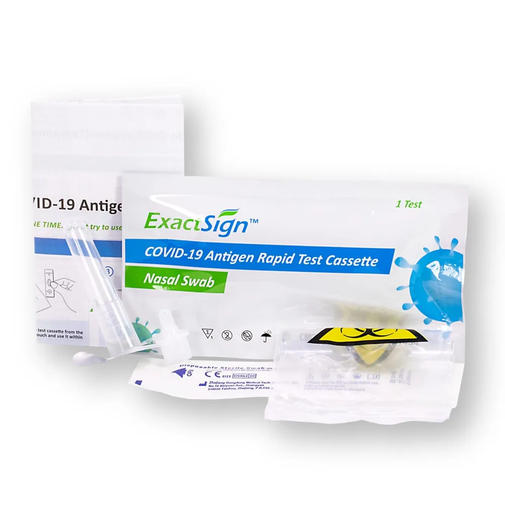 ExactSign COVID-19 Antigen Schnell-Selbsttest | GRATIS parahealth Corona Tests|