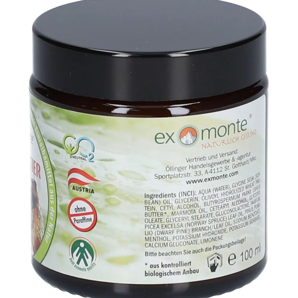 exmonte Murmeltiersalbe ohne Paraffine| Discount