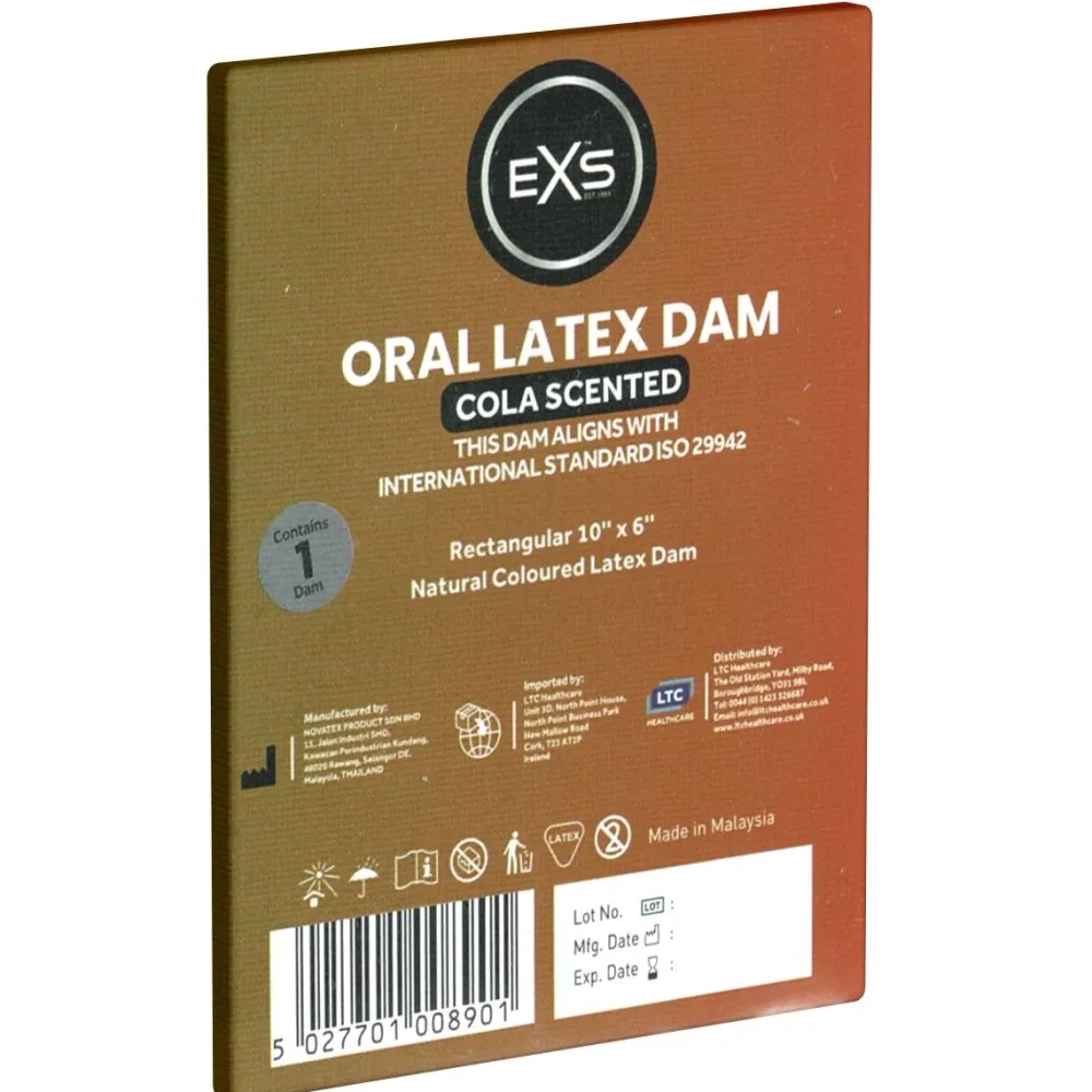EXS *Cola Scented Oral Latex Dam*> Hot