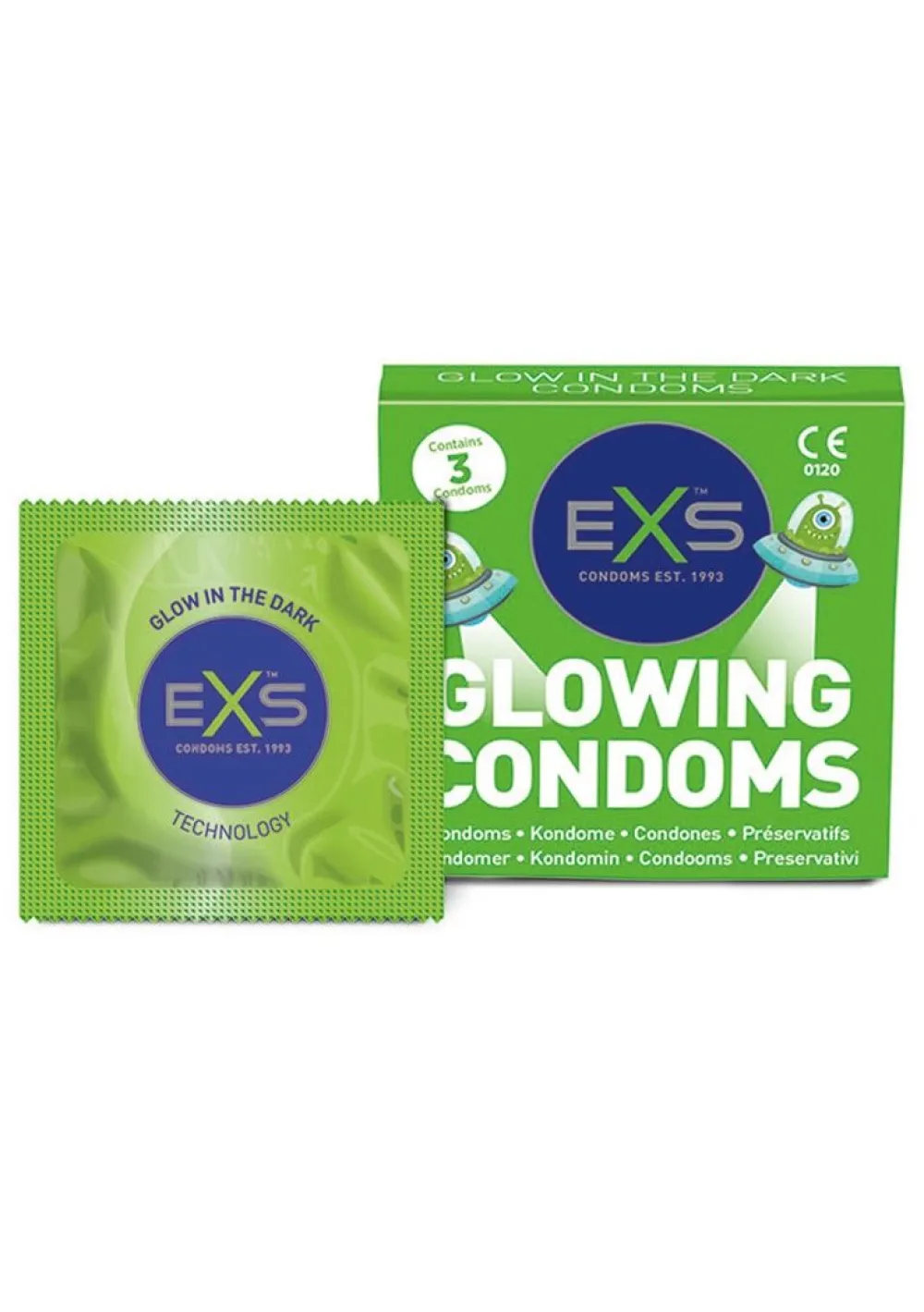 EXS *Glow in the Dark Condoms*> Sale