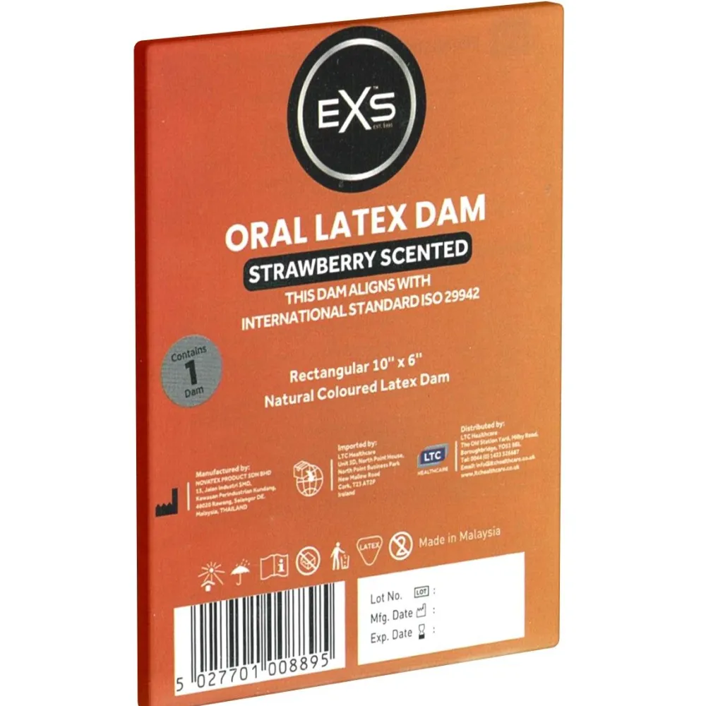 EXS *Strawberry Scented Oral Latex Dam*> Best