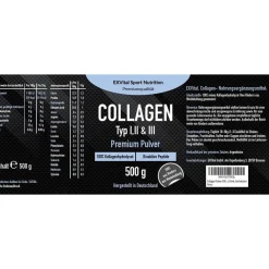 ® Collagen Pulver, Bioaktives Kollagen Typ 1, 2 & 3|EXVITAL Sale