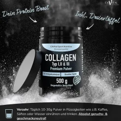 ® Collagen Pulver, Bioaktives Kollagen Typ 1, 2 & 3|EXVITAL Sale