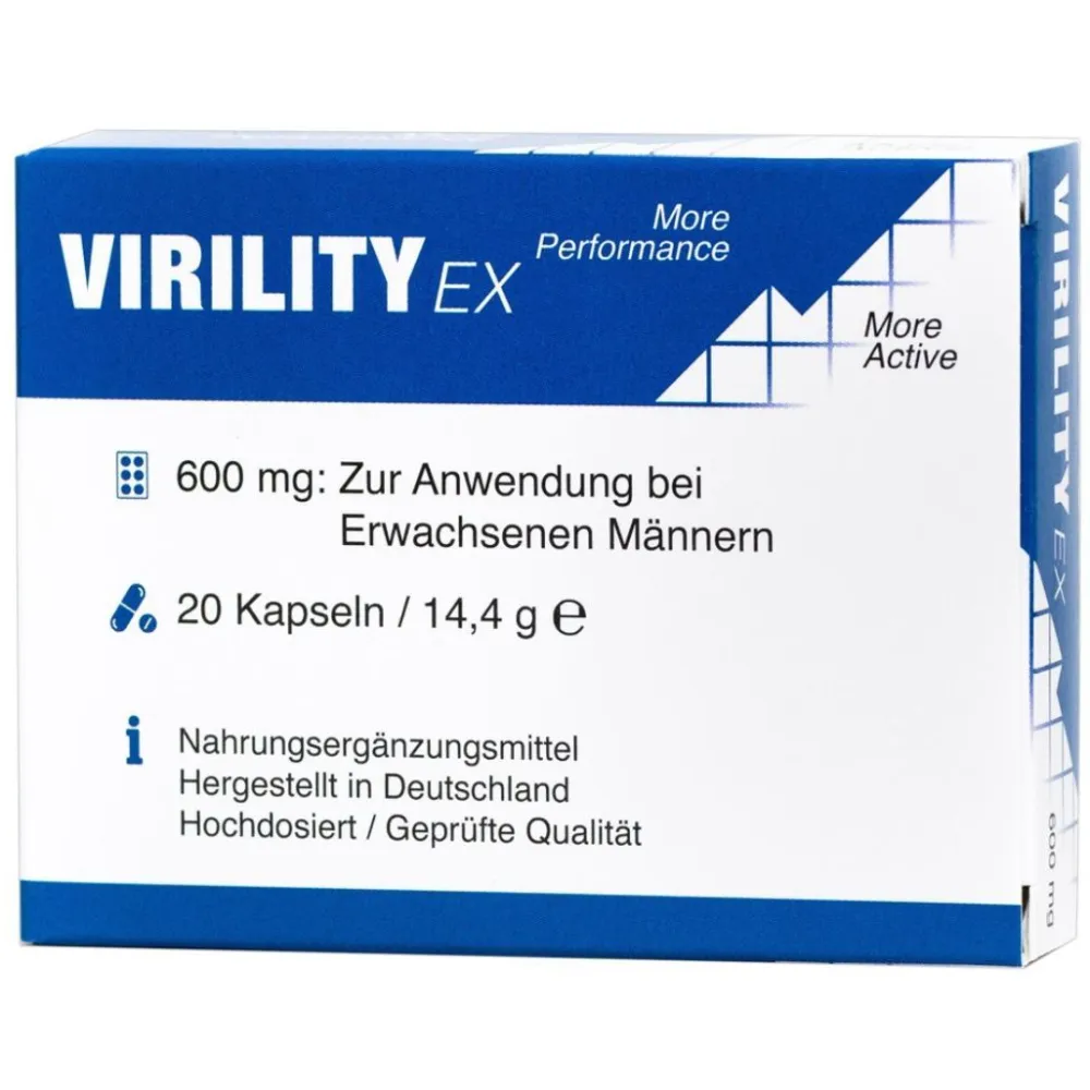 ExVital GmbH - Virility Ex - Performance-Kapseln für Ihn| Online