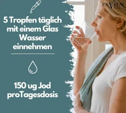 EXVital® Jod Tropfen, hochdosiertes Kaliumiodid| New