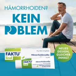 Lind Hämorrhoidensalbe - bei Jucken, Nässen, Brennen, Entzündungen, kleinen Blutungen, 50 g (mit Applikator)|FAKTU Best