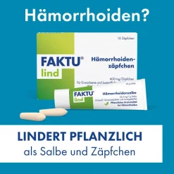 Lind Hämorrhoidensalbe - bei Jucken, Nässen, Brennen, Entzündungen, kleinen Blutungen, 50 g (mit Applikator)|FAKTU Best