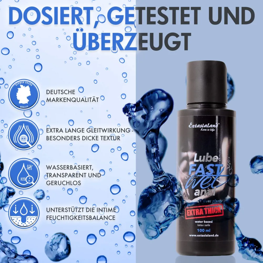 Fastwet® Anal extra thick Wasserbasis Gleitmittel| Best