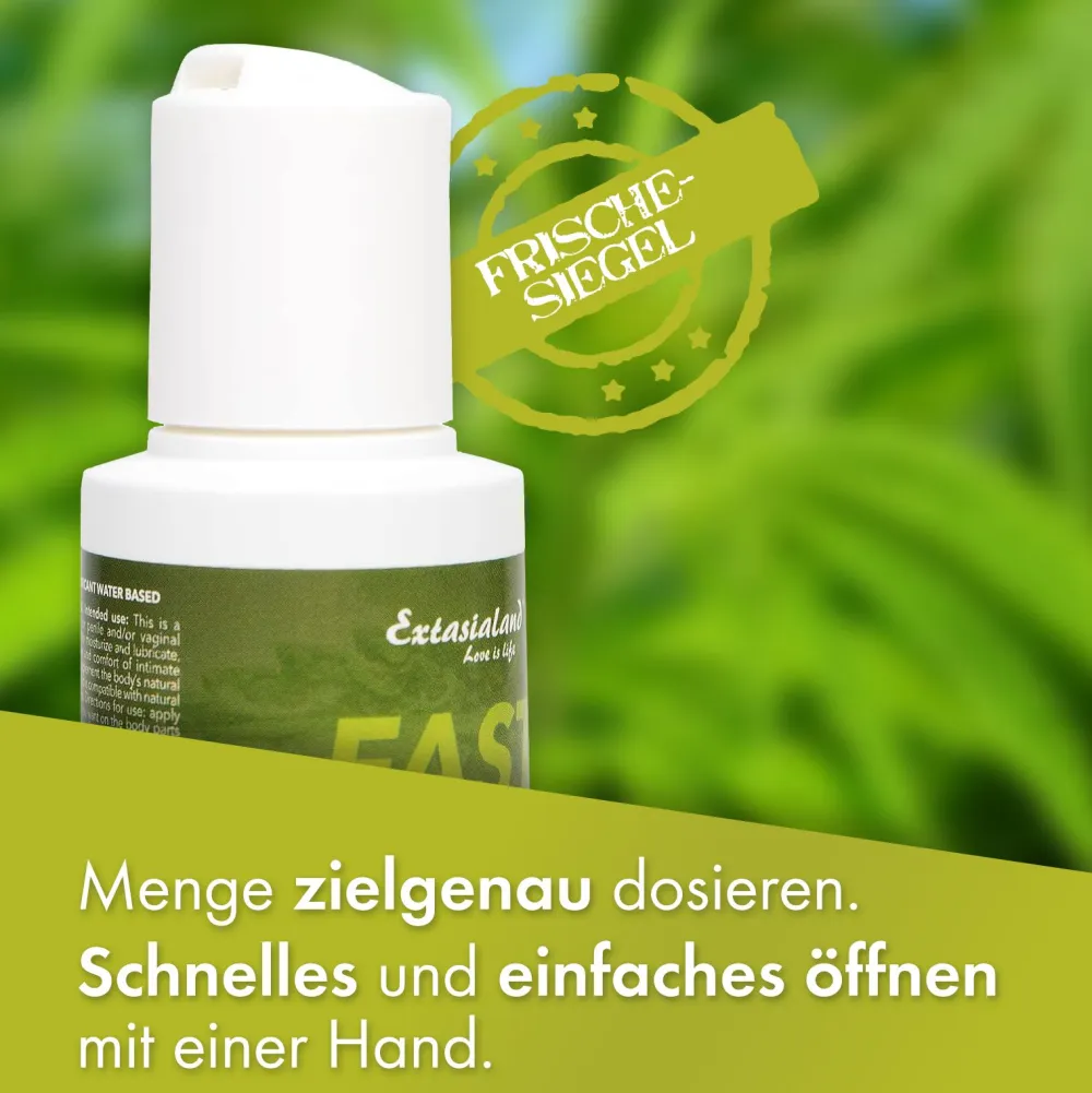 Fastwet® Cannabis Gleitgel sensitiv mit Sativa Hanfsamenöl und Agave bei Scheidentrockenheit| Best