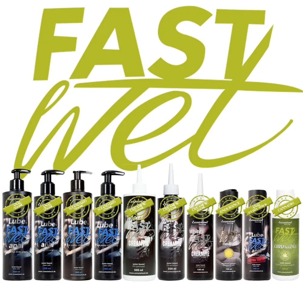 Fastwet® Cannabis Gleitgel sensitiv mit Sativa Hanfsamenöl und Agave bei Scheidentrockenheit| Best