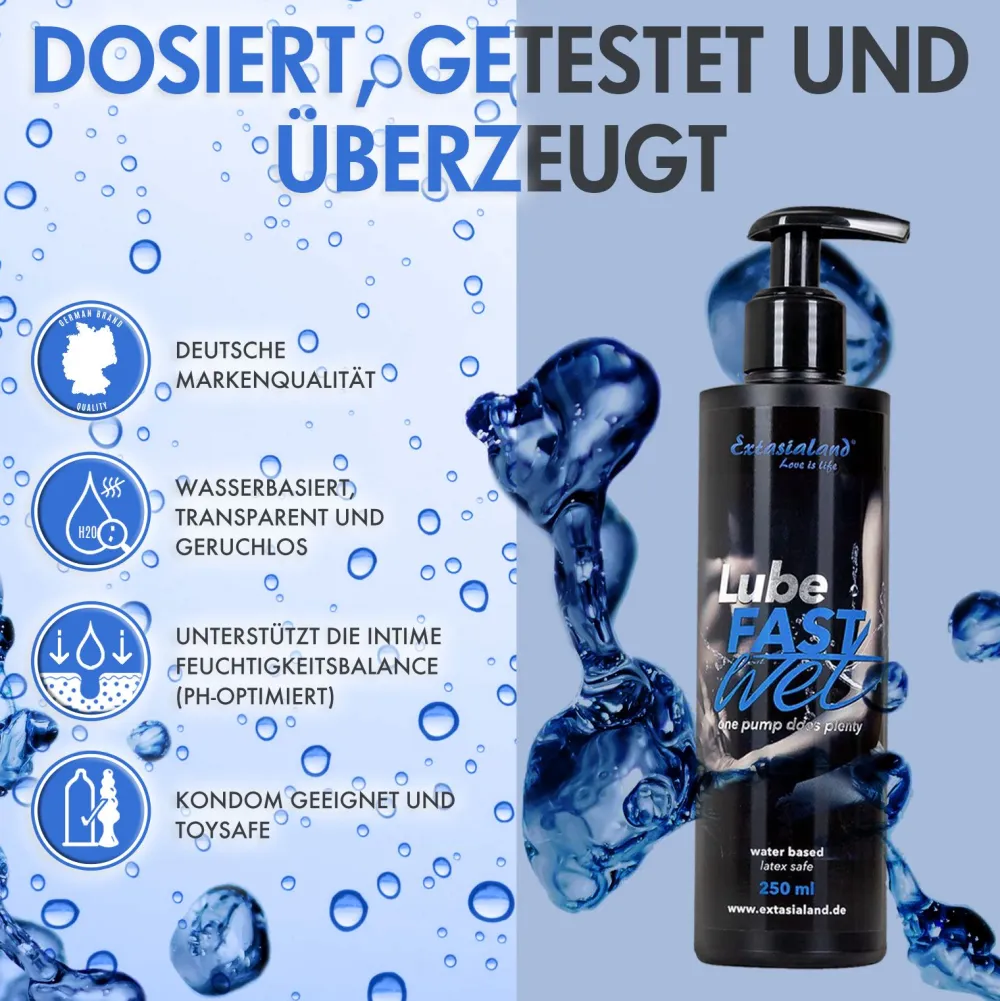 Fastwet® Gleitgel wasserbasis Gel für Sex> Hot
