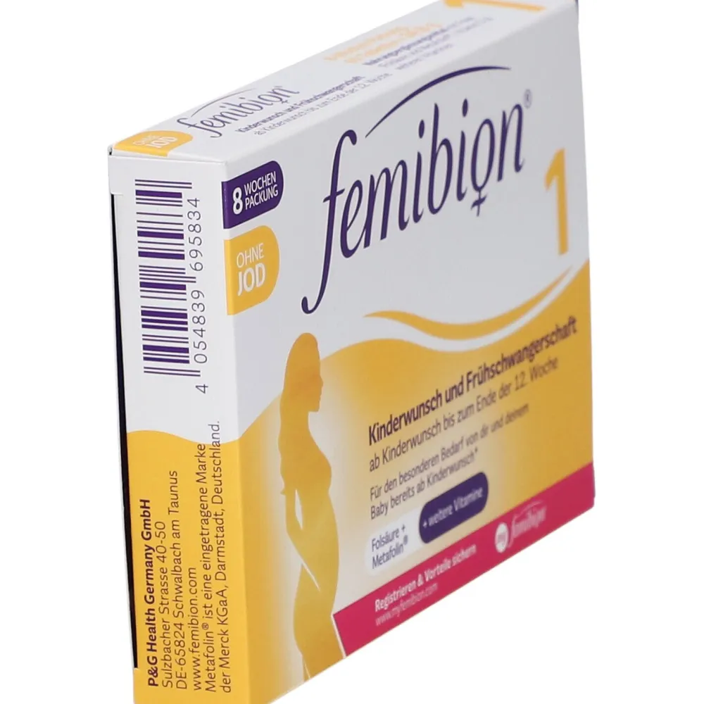 ® Kinderwunsch und Frühschwangerschaft ohne Jod>Femibion
