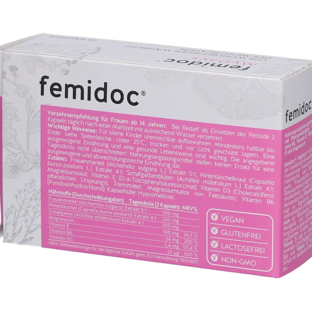 femidoc® MyDays®> New