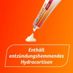 Creme 0,5 %, Hydrocortison 5 mg/g, wirksam bei Hautentzündungen><noscript><img width=