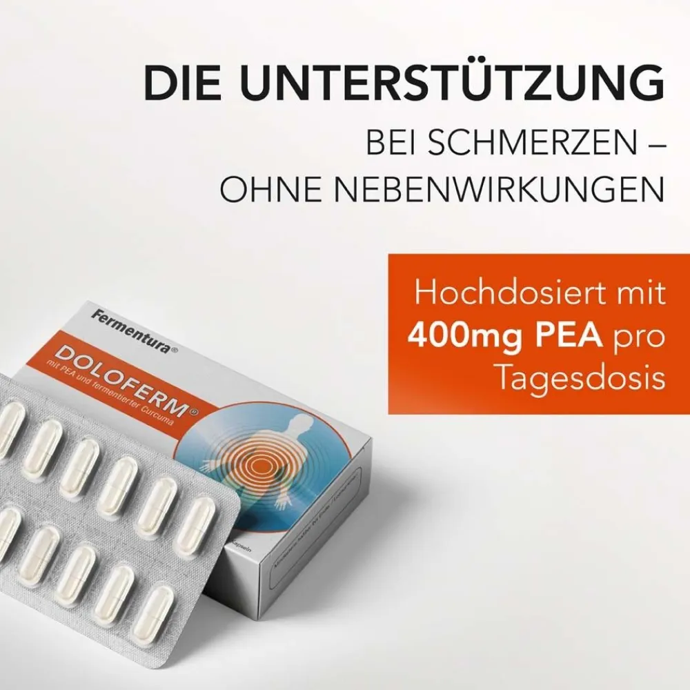Fermentura® Doloferm® mit PEA und fermentierter Curcuma> Best
