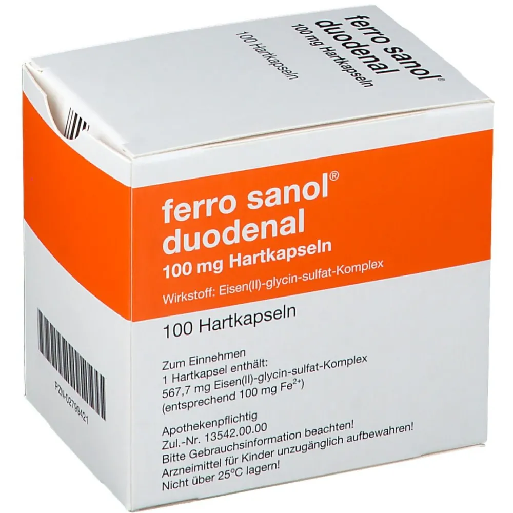 ® duodenal>Ferro Sanol Clearance