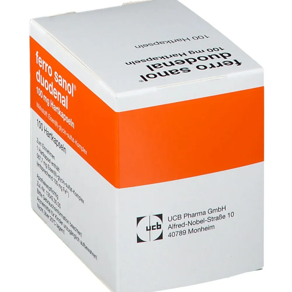 ® duodenal>Ferro Sanol Clearance