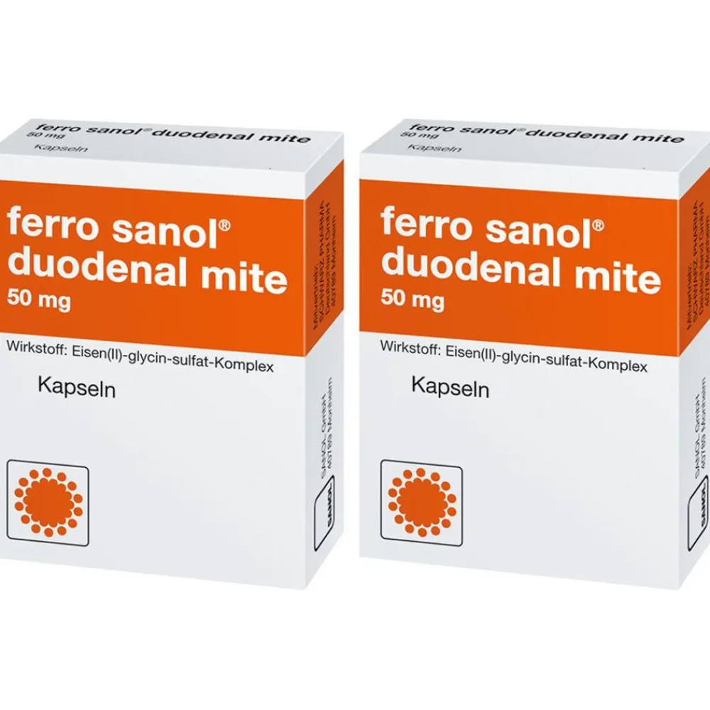 ferro sanol® duodenal mite 50 mg Kapseln| New