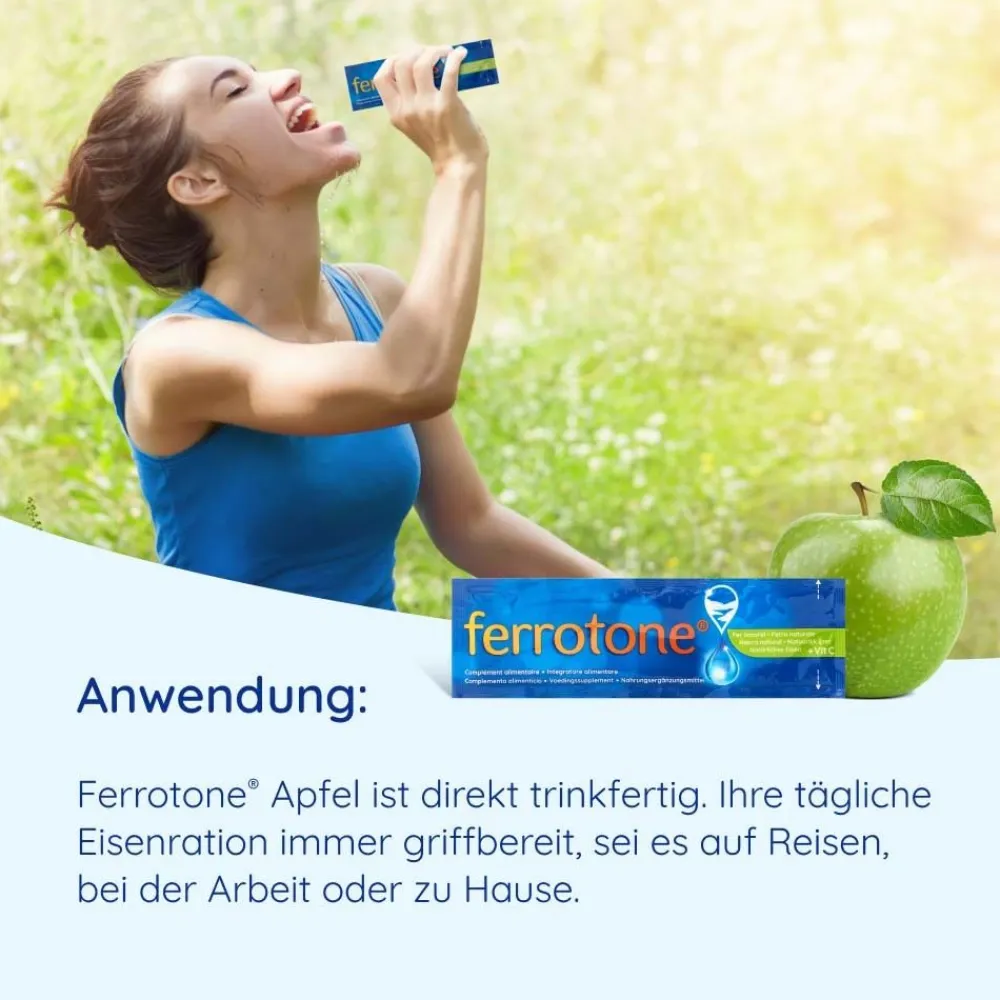 ® Natürliches Eisen Apfel|Ferrotone