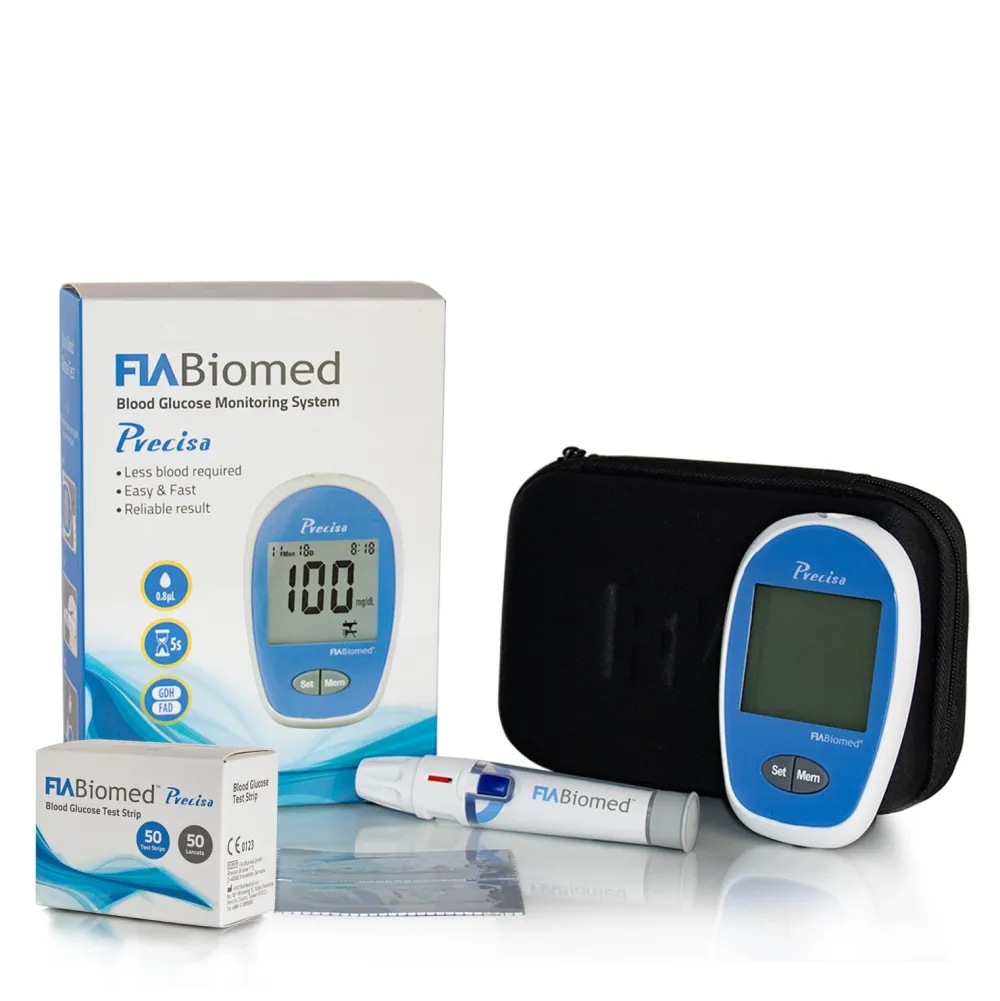 FIA Biomed Precisa Blutzuckermessgerät Set| Clearance