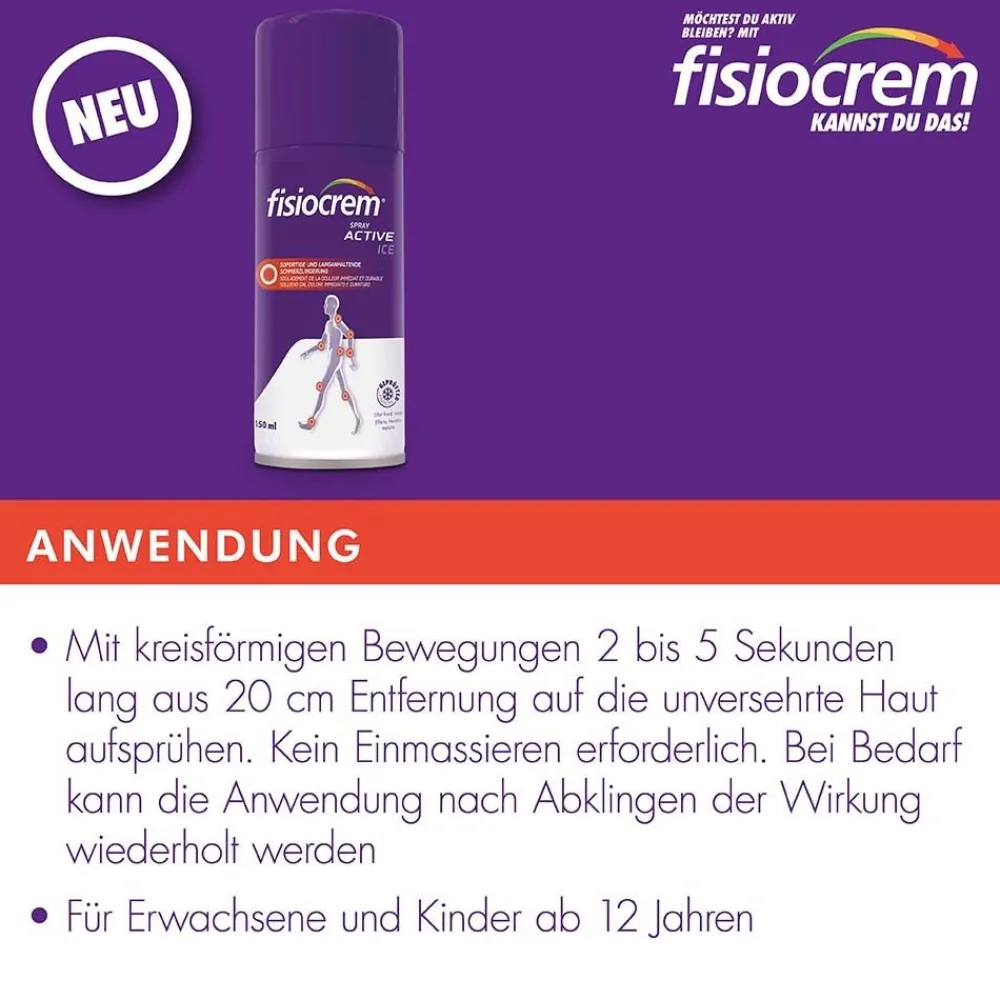 fisiocrem Spray Active Ice> Sale