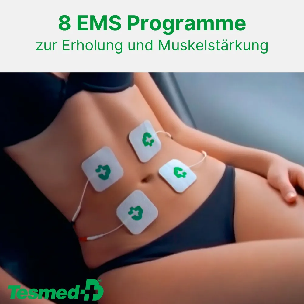 Fit 5.8 TENS/EMS: 3-in-1 Reizstromgerät, Schmerzlinderung, Training, Massage, inkl. 8 Elektroden> Outlet