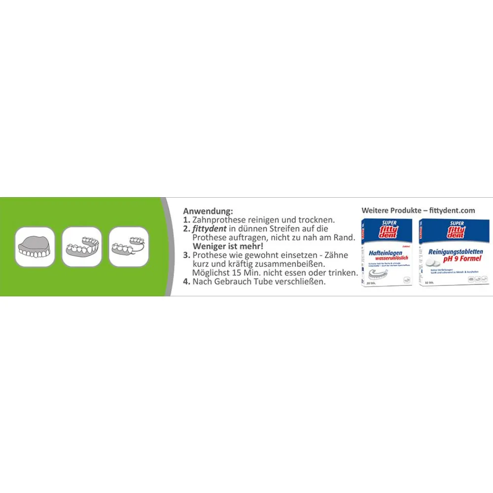 fittydent® sensitive Haftcreme| Best