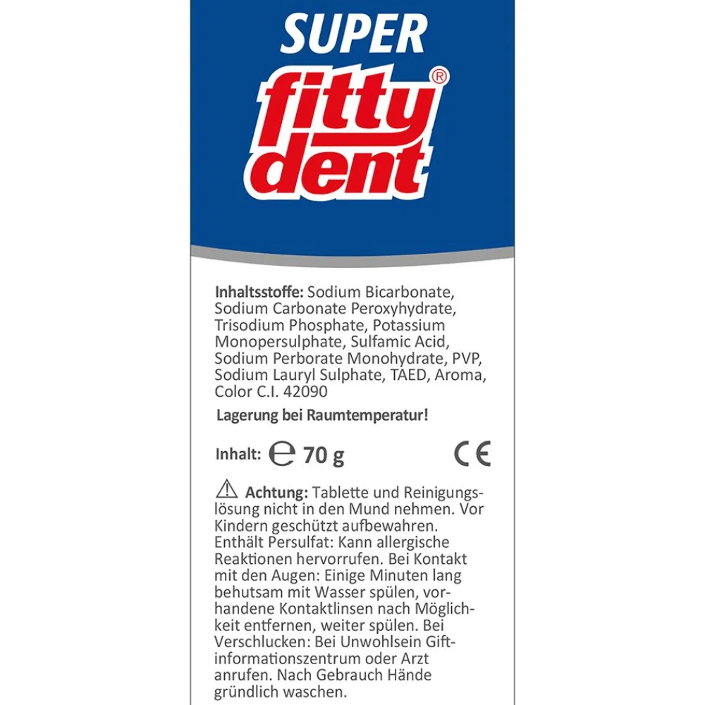fittydent super Reinigungstabletten| Online