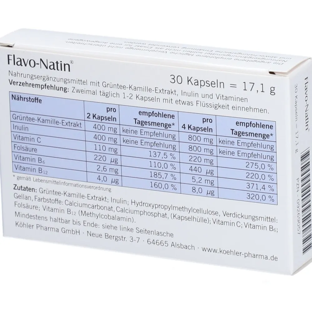 Flavo-Natin® Kapseln| Clearance