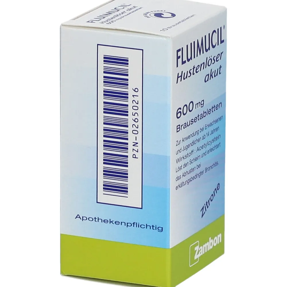 FLUIMUCIL® Hustenlöser akut 600 Brausetabletten| New