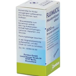 FLUIMUCIL® Hustenlöser akut 600 Brausetabletten| New