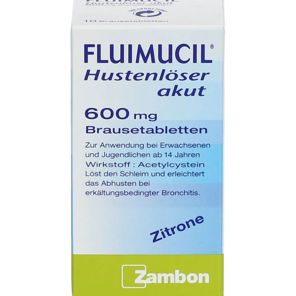 FLUIMUCIL® Hustenlöser akut 600 Brausetabletten| New