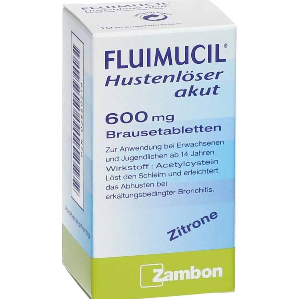 FLUIMUCIL® Hustenlöser akut 600 Brausetabletten| New