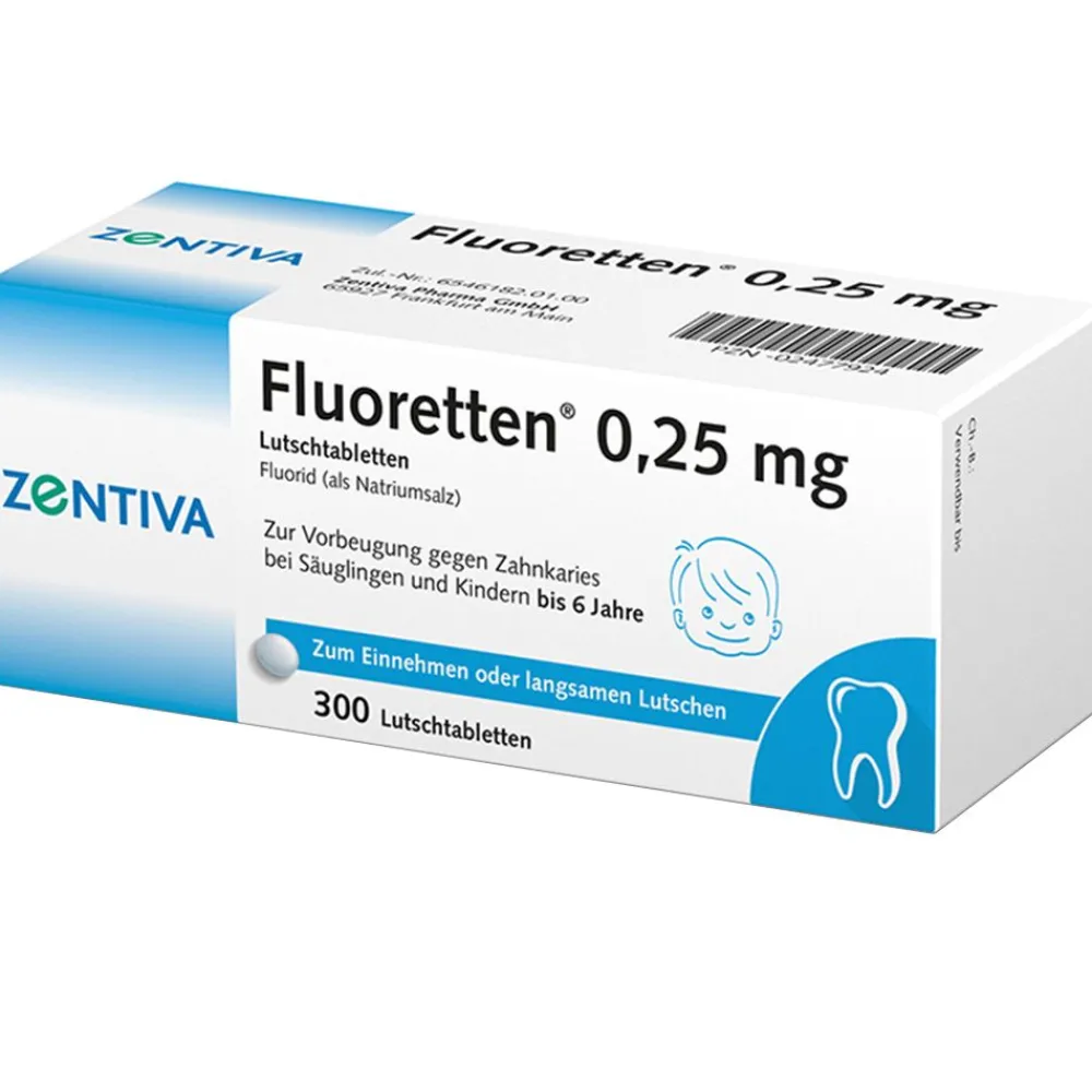 Fluoretten® 0,25 mg Lutschtabletten| Outlet
