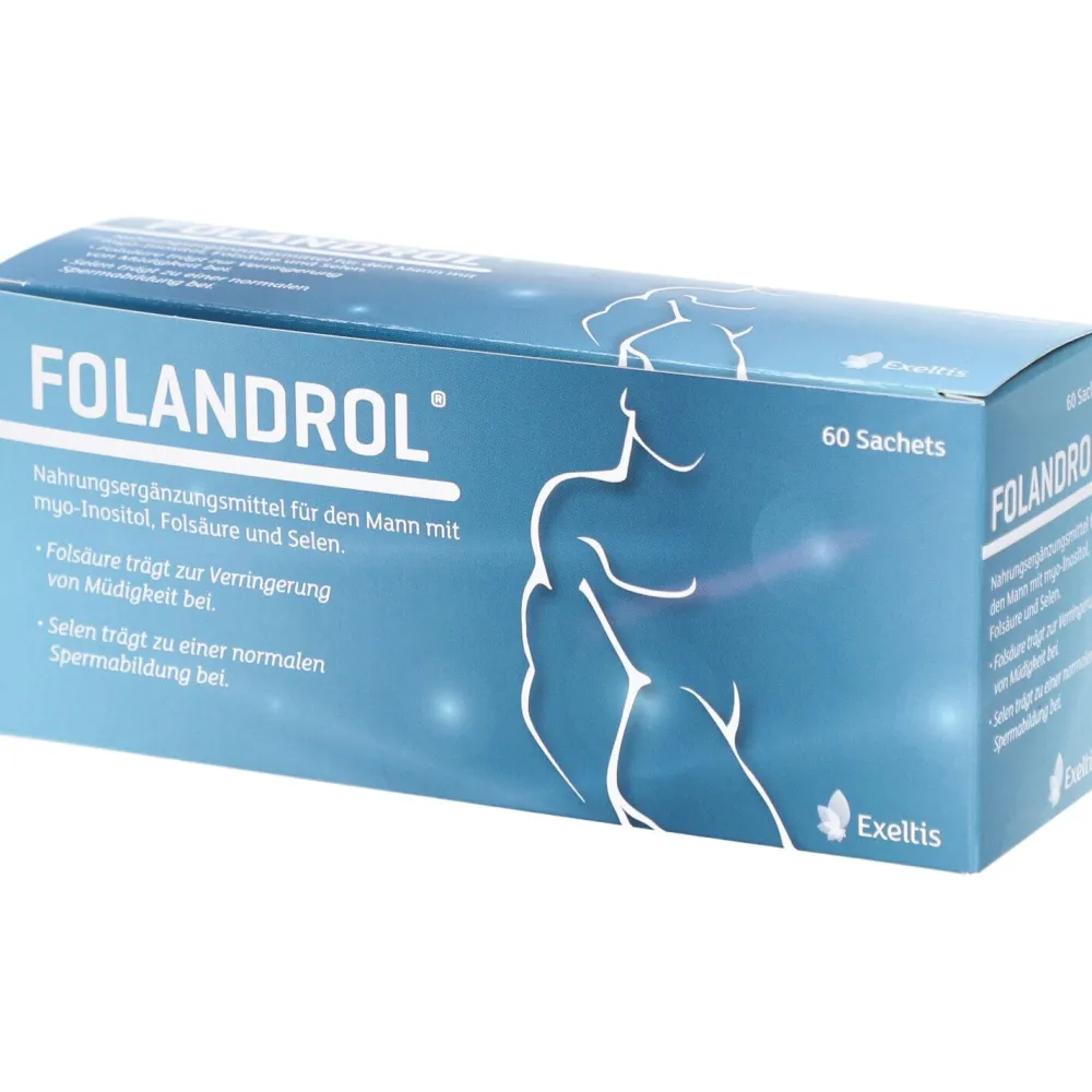 Folandrol: speziell für den Mann – mit myo-Inositol, Folsäure und Selen| Clearance