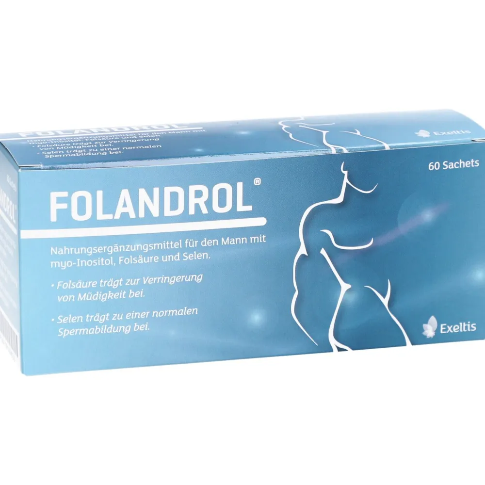 Folandrol: speziell für den Mann – mit myo-Inositol, Folsäure und Selen| Clearance