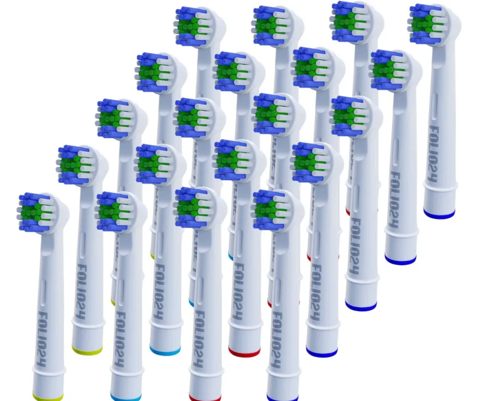 Folio24 - Aufsteckbürsten kompatibel mit Oral-B elektrischen Zahnbürsten (Siehe Artikelbeschreibung)> Best