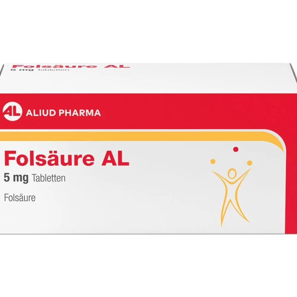 Folsäure AL 5 mg Tabletten bei Folsäuremangel>Aliud Hot